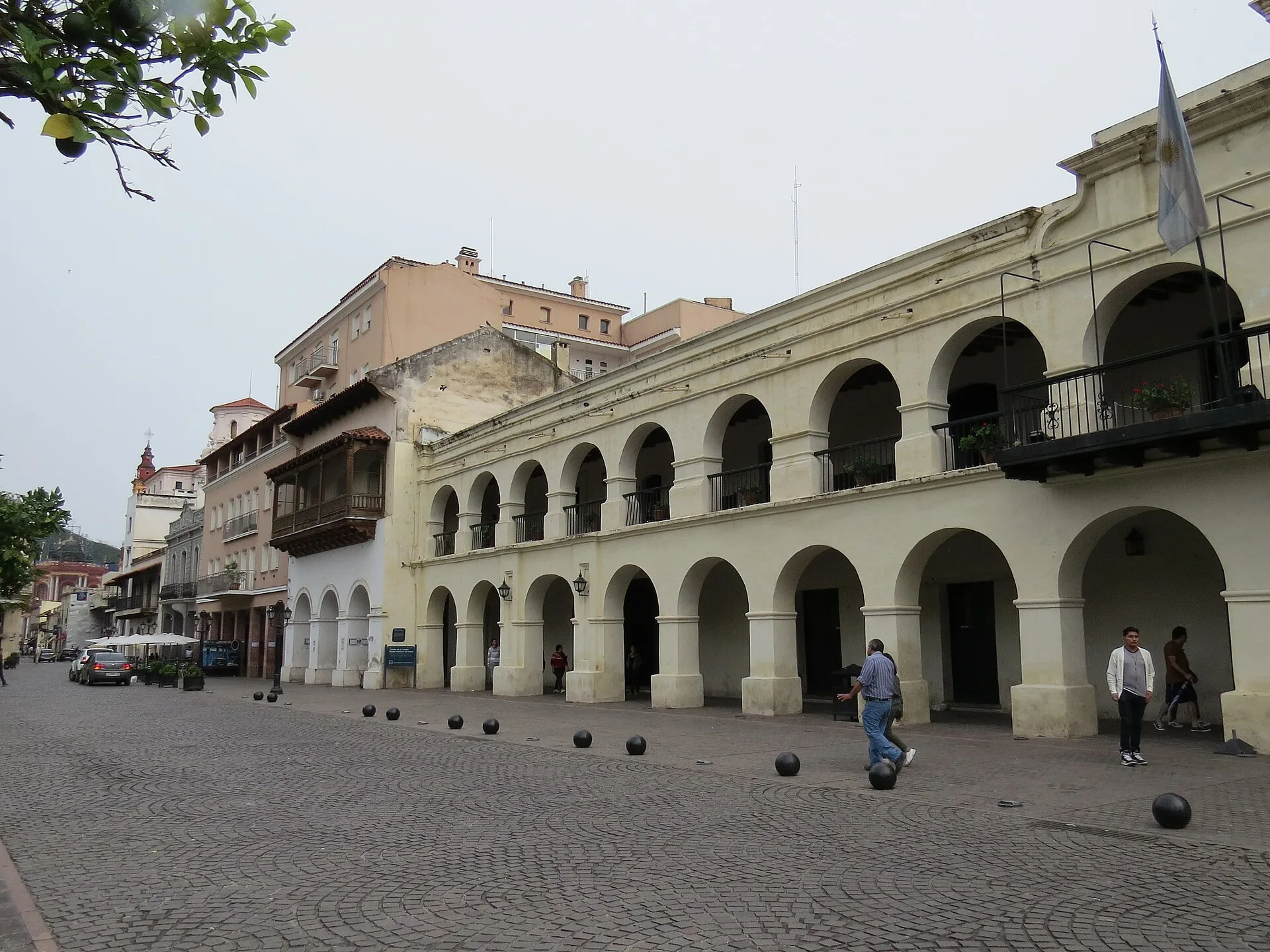 Colonial-era architecture in the historic centre of Salta, Argentina