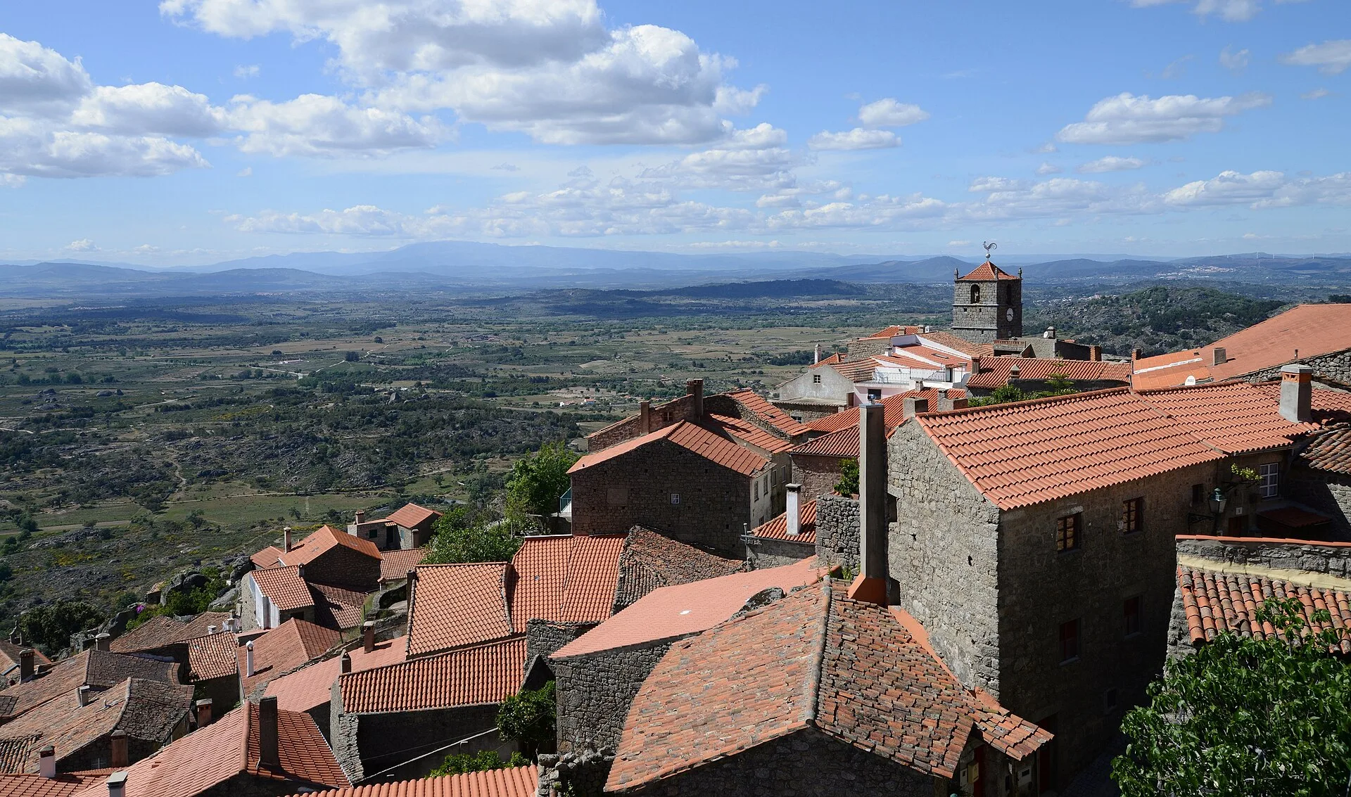 A historic stone village in central Portugal