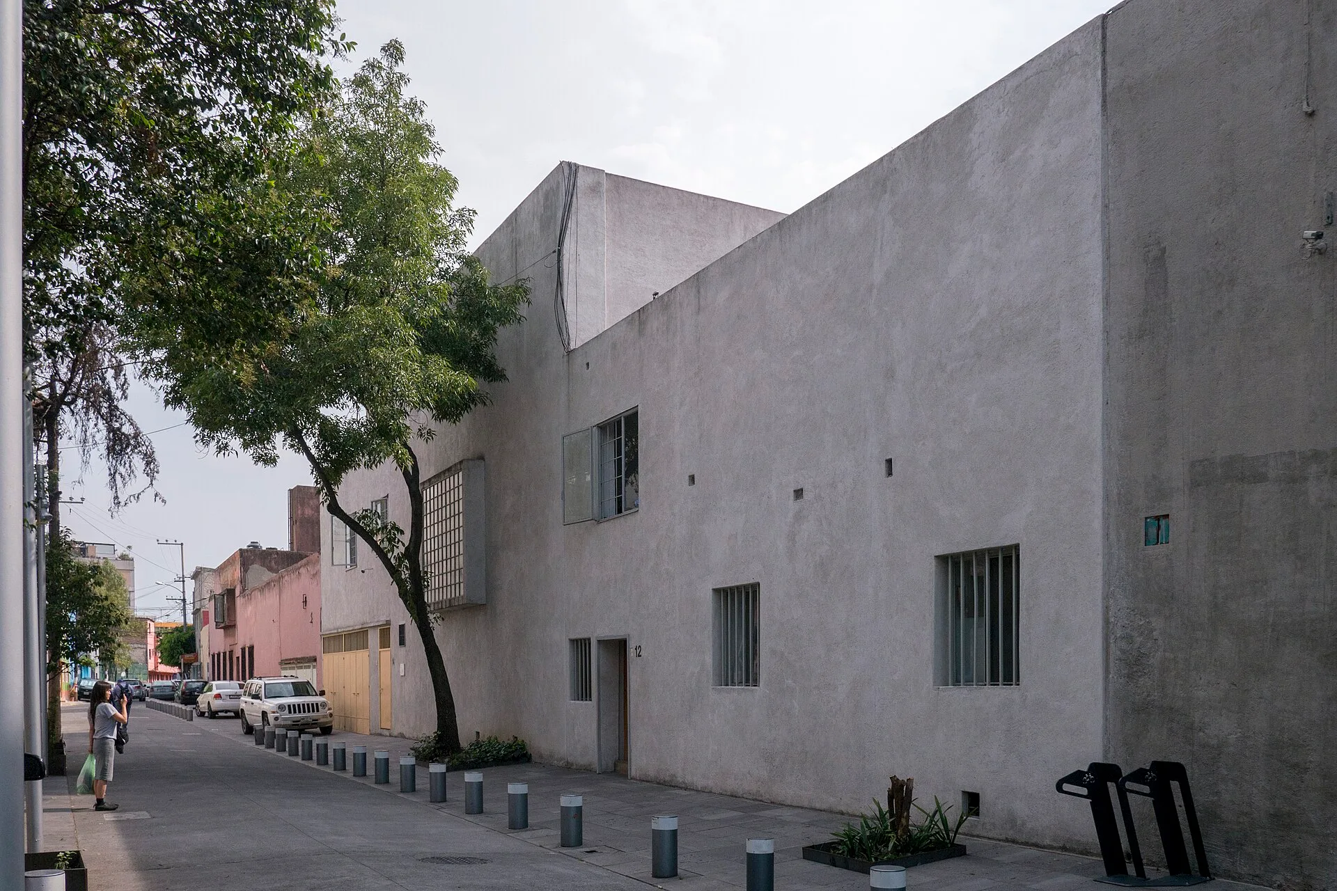 A modernist house by Luis Barragán in Mexico City