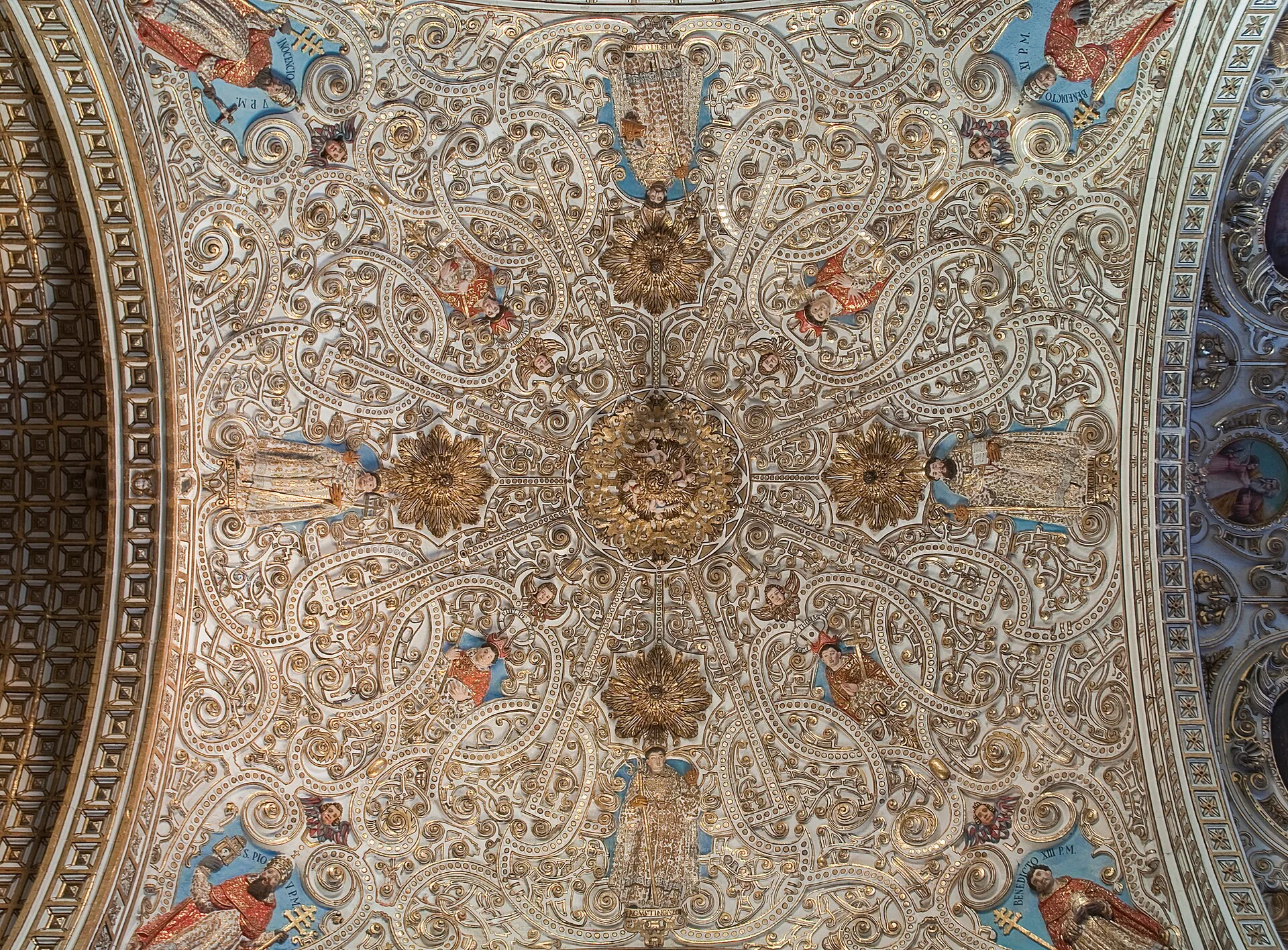 The Santo Domingo church in the historic centre of Oaxaca, Mexico