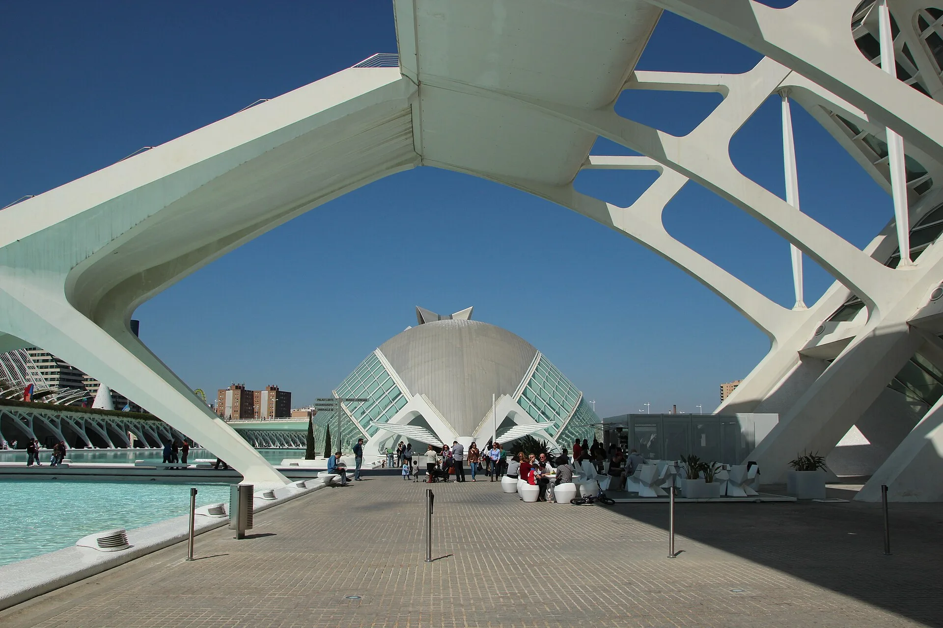 The City of Arts and Sciences in Valencia, Spain