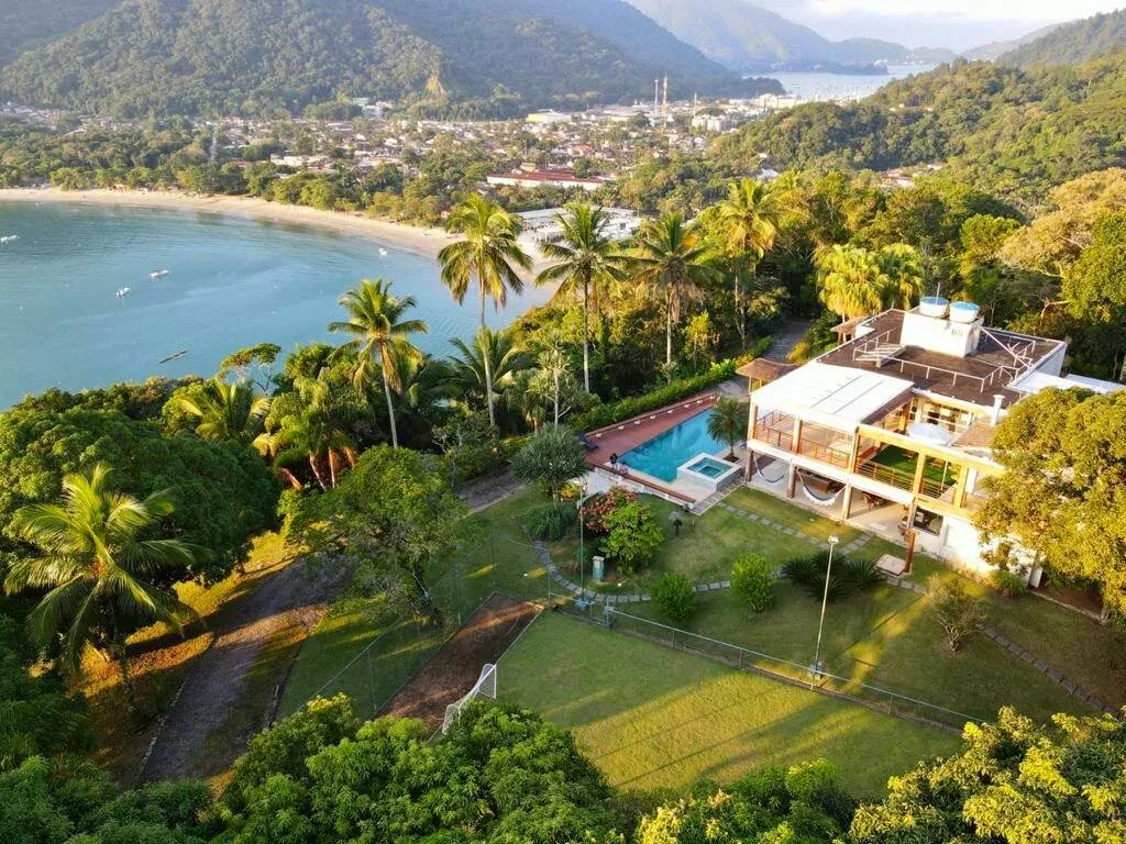Tropical beach house or sea-view villa on Brazil's northeast coast
