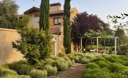Vineyard house or wine-country home in Mendoza