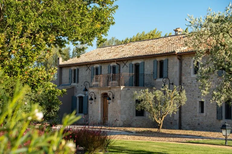 Provençal mas or farmhouse in a food-rich landscape