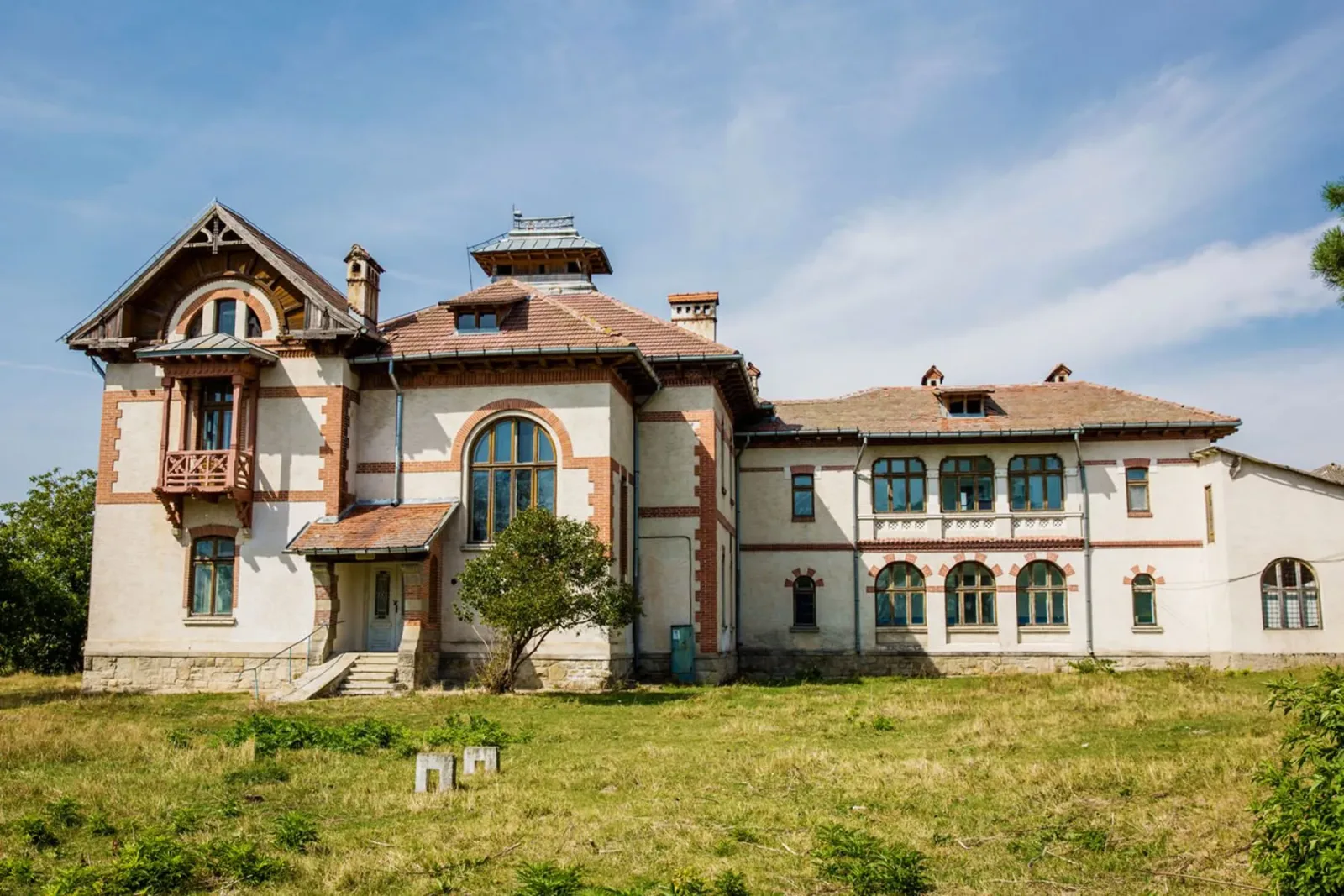 Historic Romanian manor or restored residence