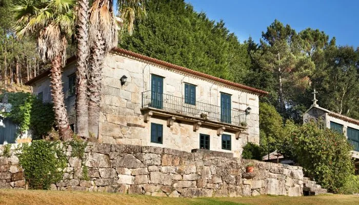 Granite or stone village home in Galicia