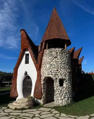 Charming stone village house in Transylvania
