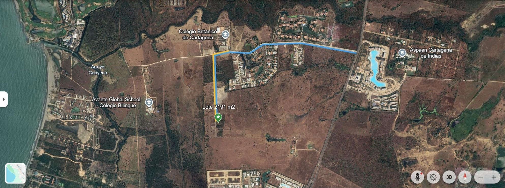 Great Opportunity in the North Zone! 2,191 m² land lot in Manzanillo (near the British School) – Cartagena. - Photo 2
