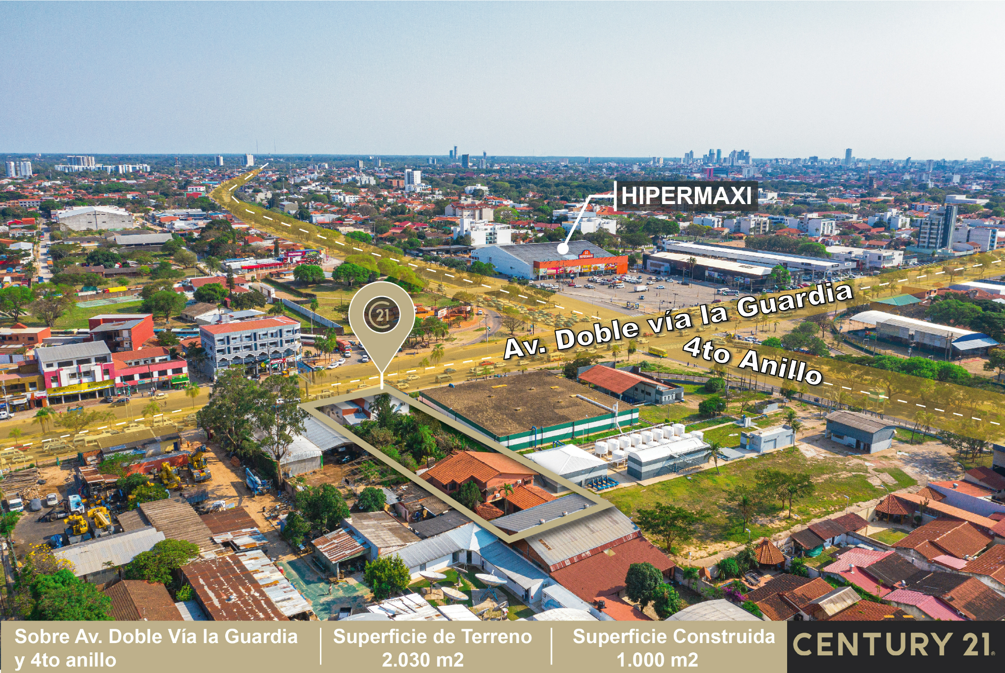 INMUEBLE EN VENTA SOBRE DOBLE VIA LA GUARDIA Y 4TO ANILLO - Photo 3