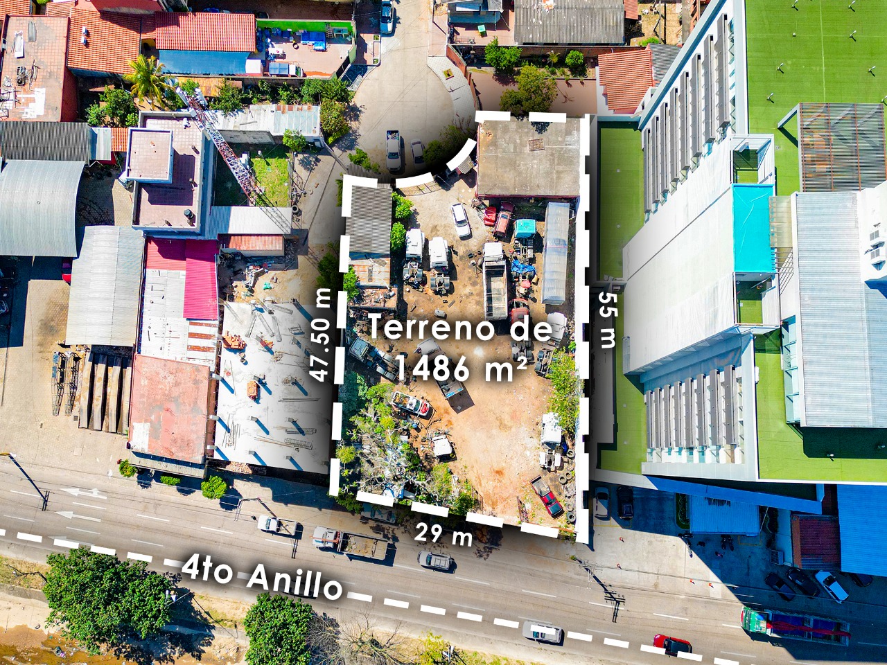 Inmueble # 737 TERRENO EN VENTA SOBRE 4TO ANILLO - Photo 4