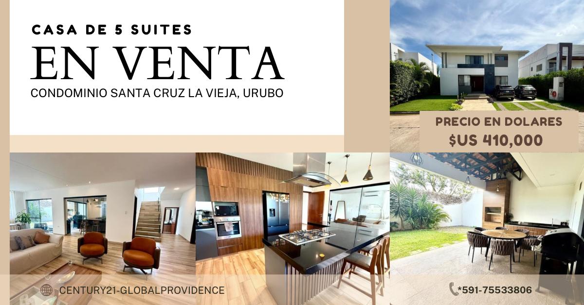 EN VENTA CASA EN EL URUBO