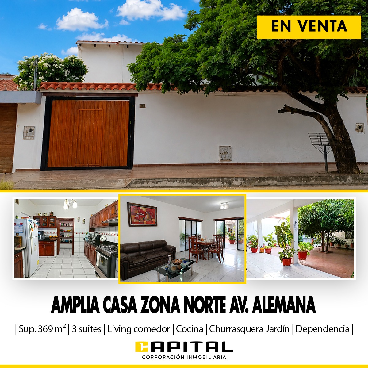 CASA EN VENTA EN ZONA NORTE
