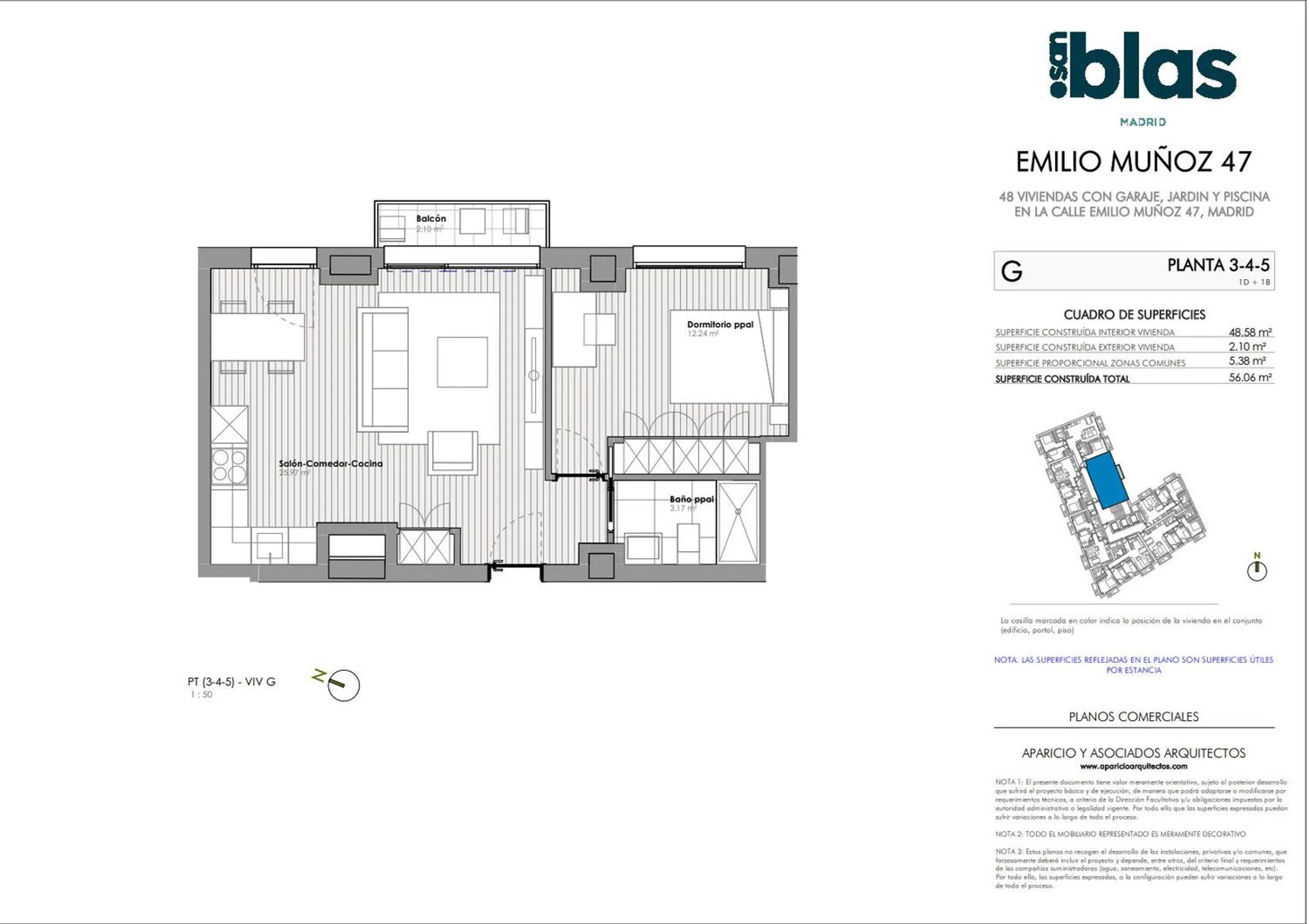 Piso en Emilio Muñoz, 47 - Photo 5
