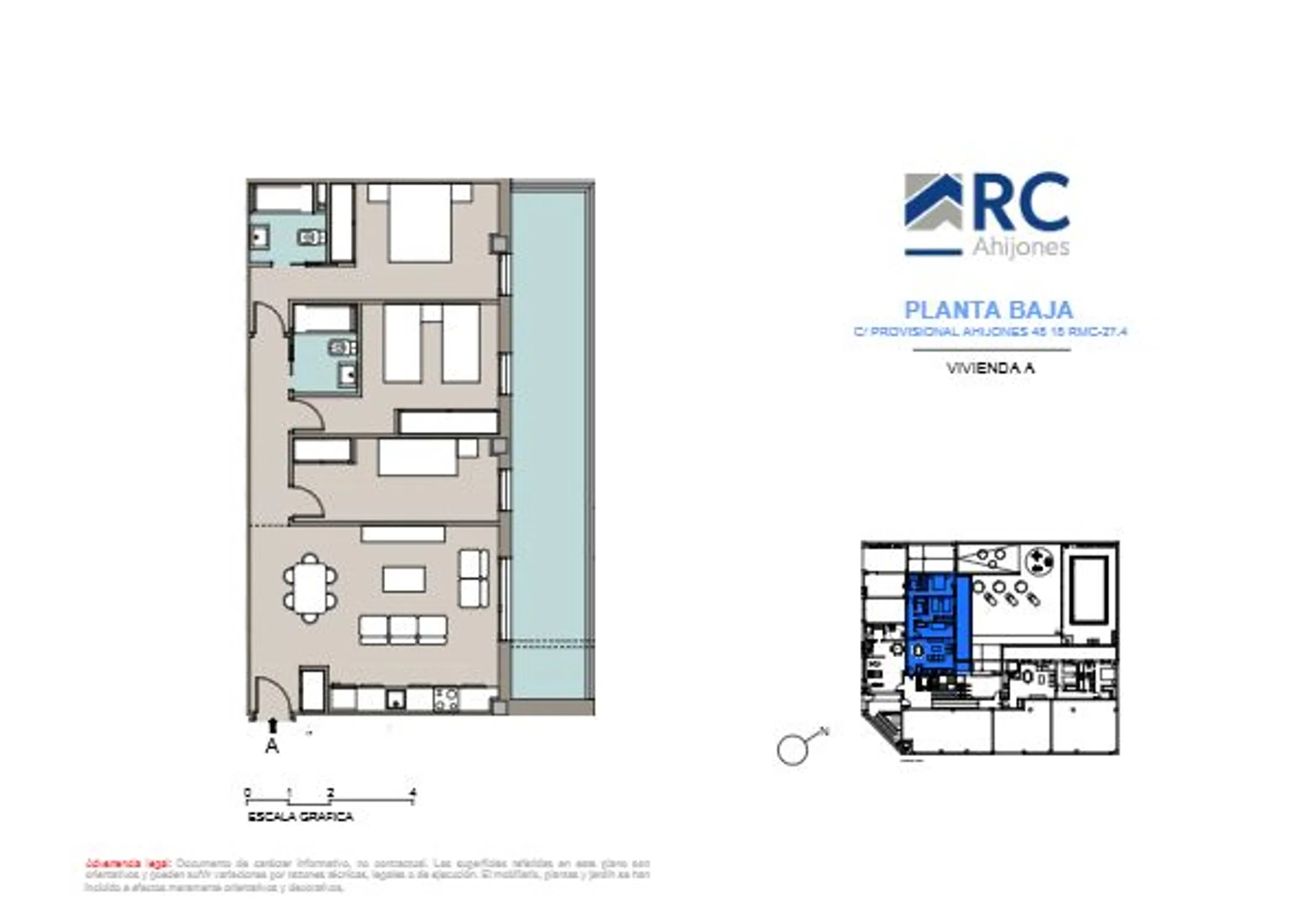 Piso en calle Provisional Ahijones 48, 18