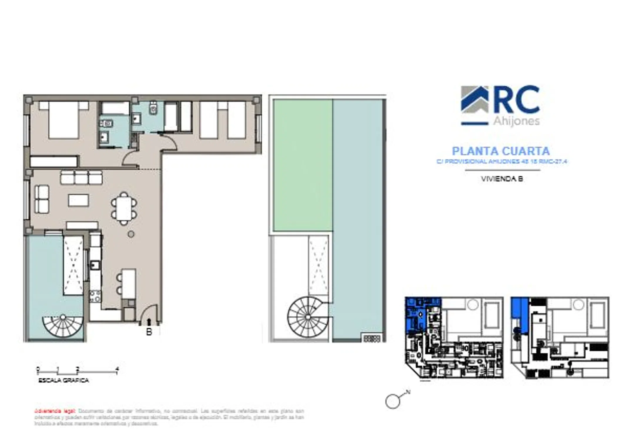Piso en calle Provisional Ahijones 48, 18