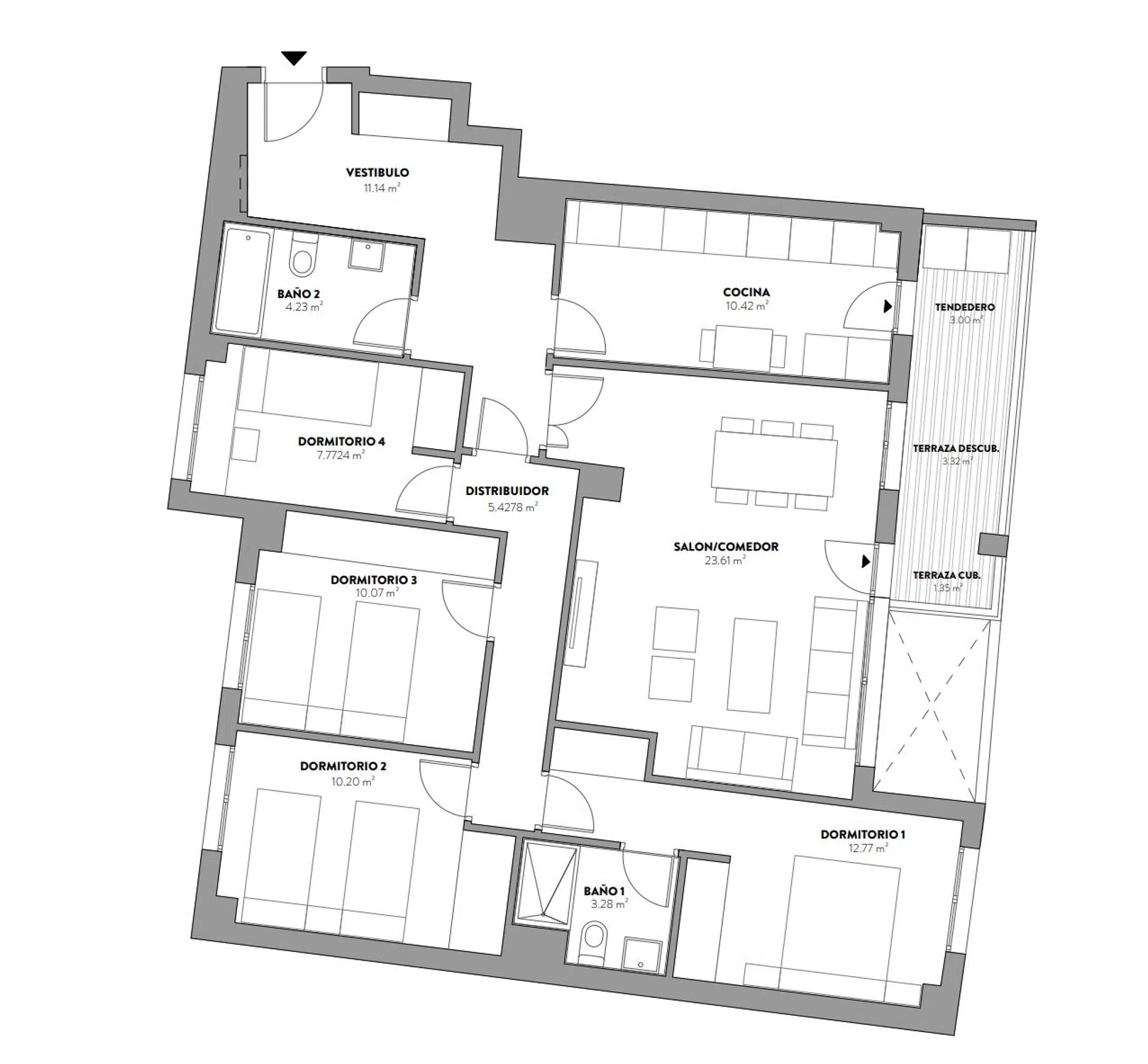 Piso en calle Provisional Berrocales Ciento Seis, 19
