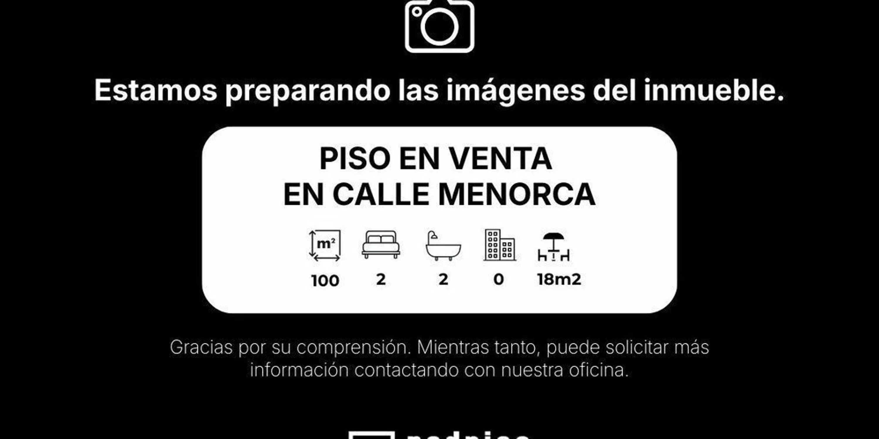Piso en calle de Menorca