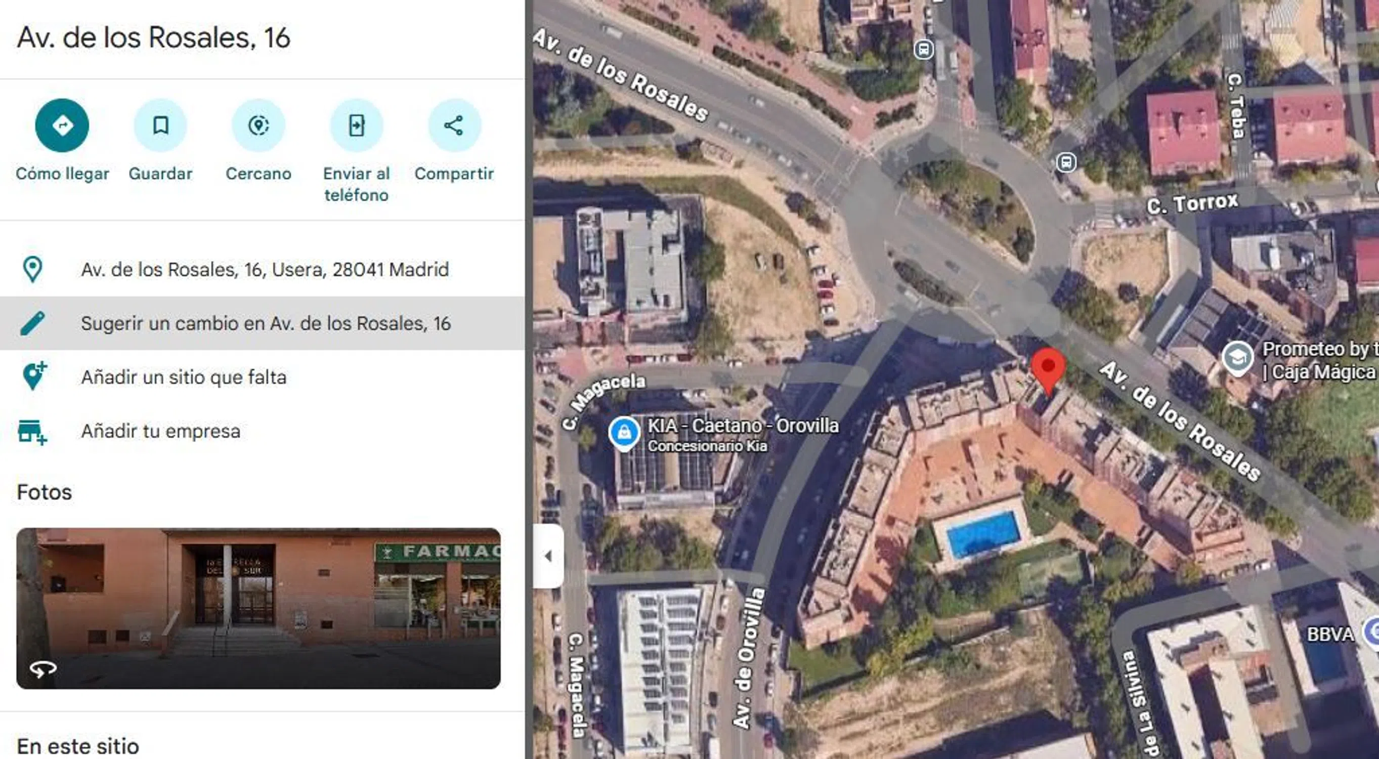 Piso en Av Los Rosales, 16