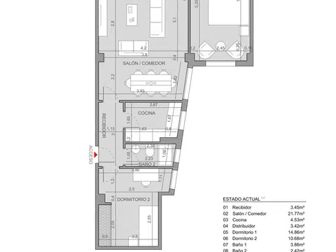 Flat in calle de Diego de León - Photo 12