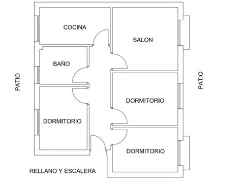Flat in calle de Sandoval - Photo 10