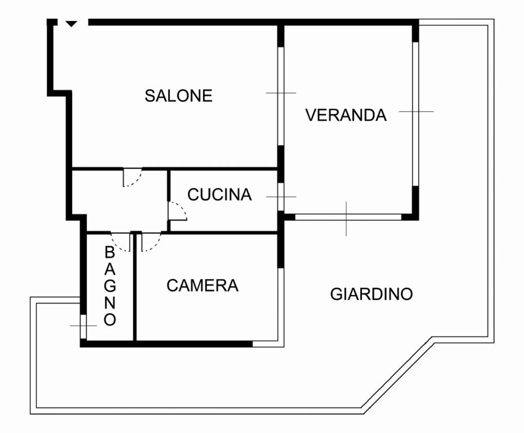 Bilocale in via delle Fornaci, 126 - Photo 1