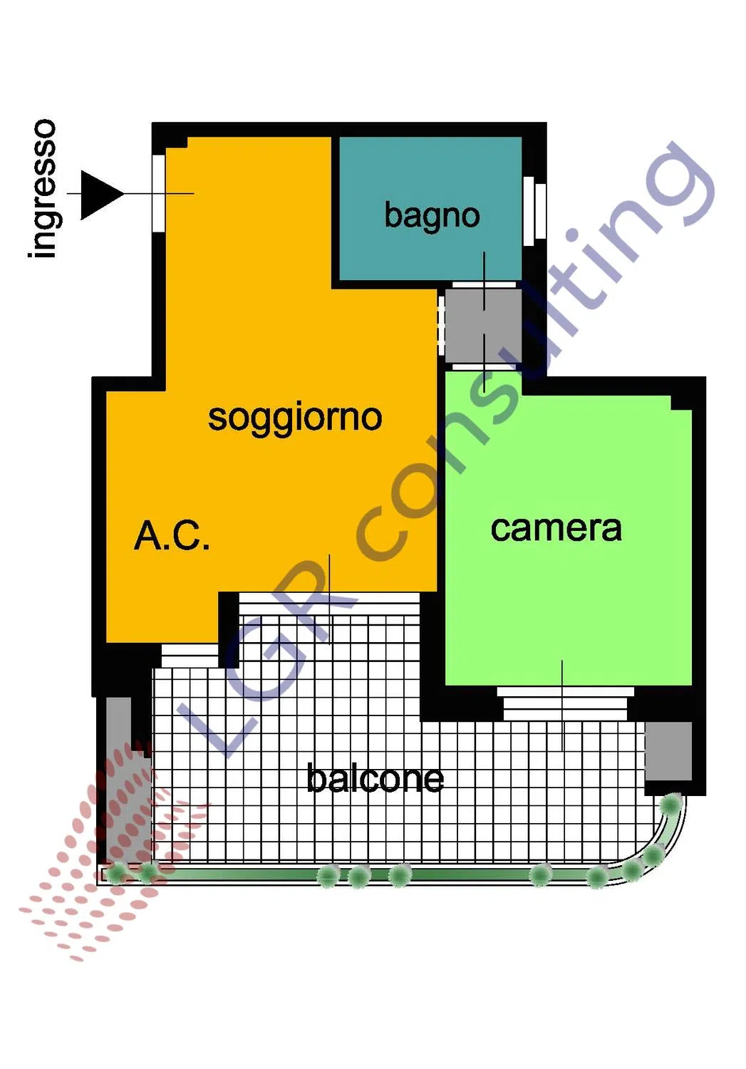 Bilocale in via Roberto Ago, 70 - Photo 19