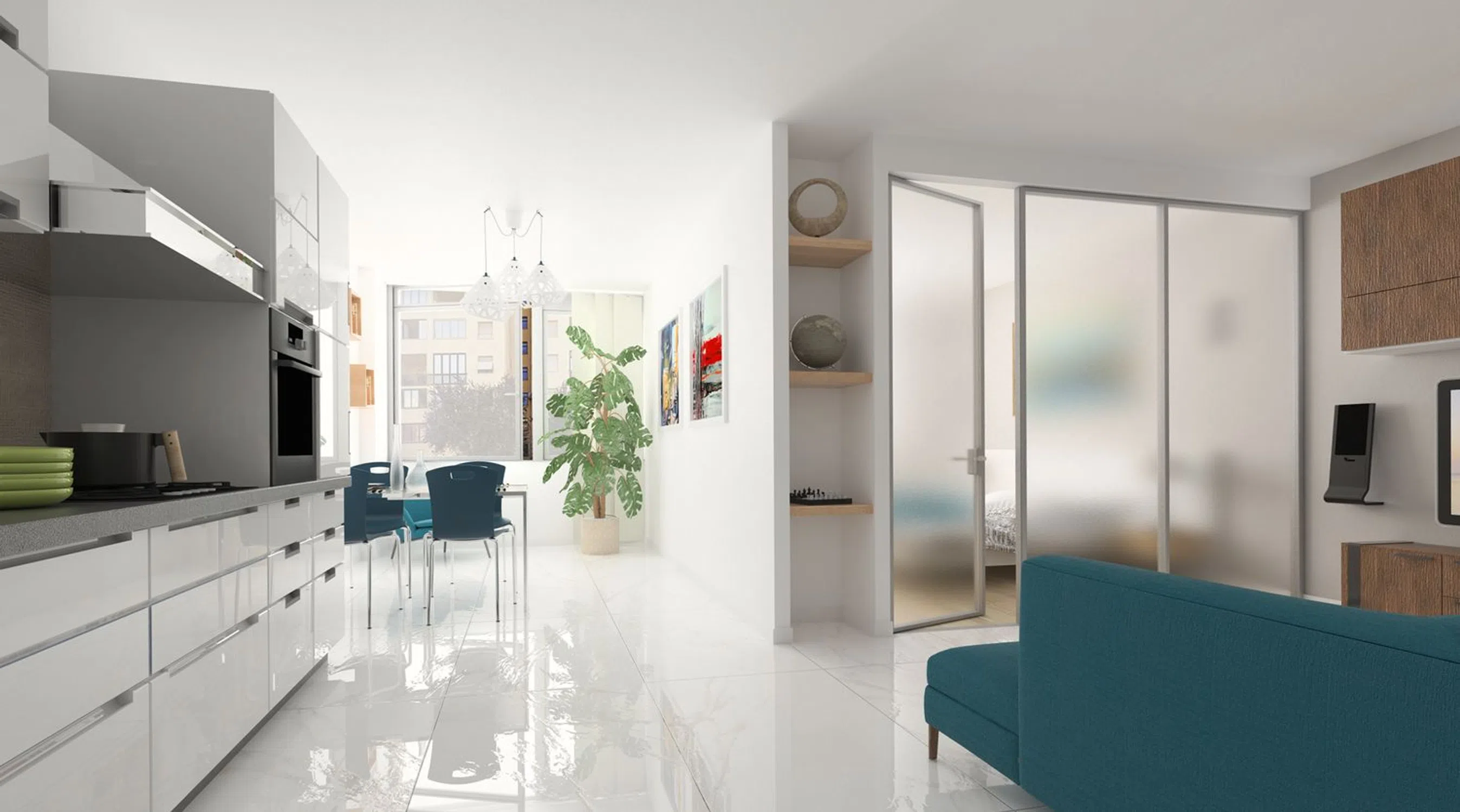 Monolocale in viale Marx, 117 - Photo 19