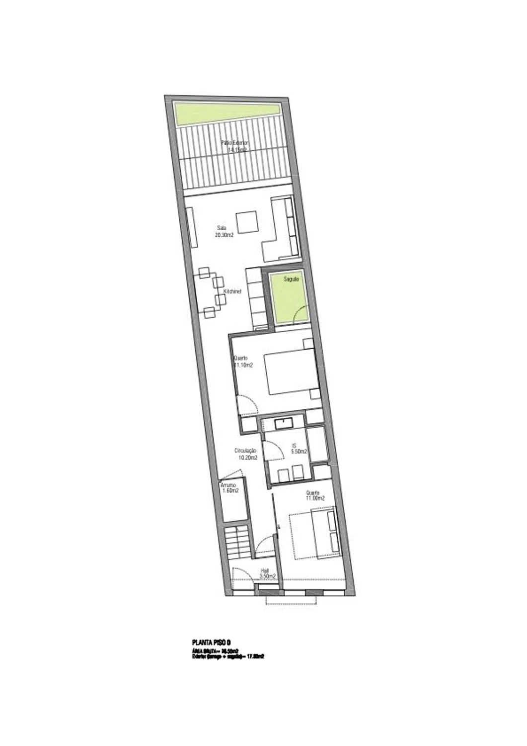 Apartamento na rua do Passadiço - Photo 15