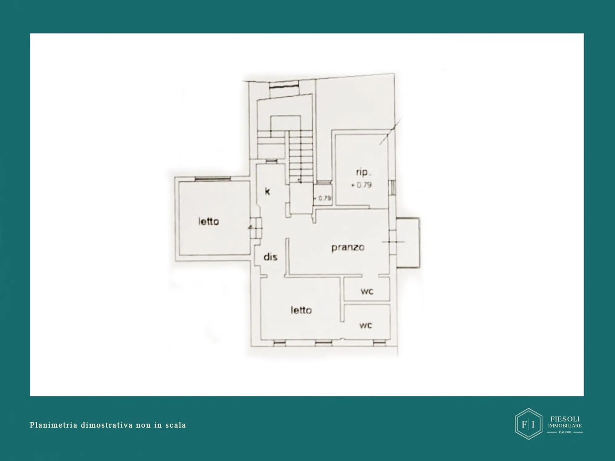 Trilocale in via Lambertesca - Photo 17