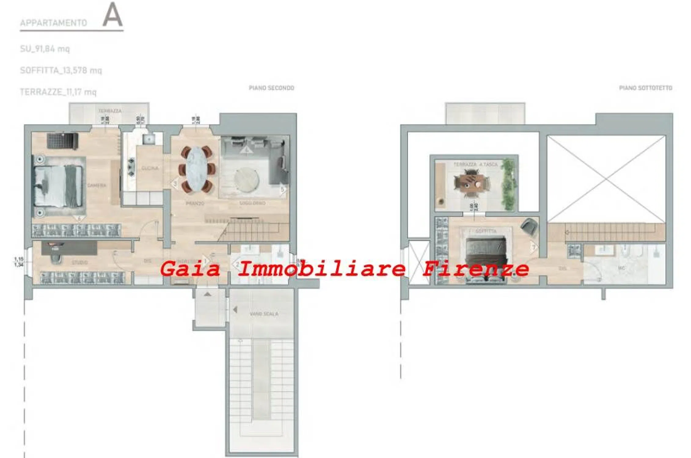 Appartamento su due piani - Photo 7