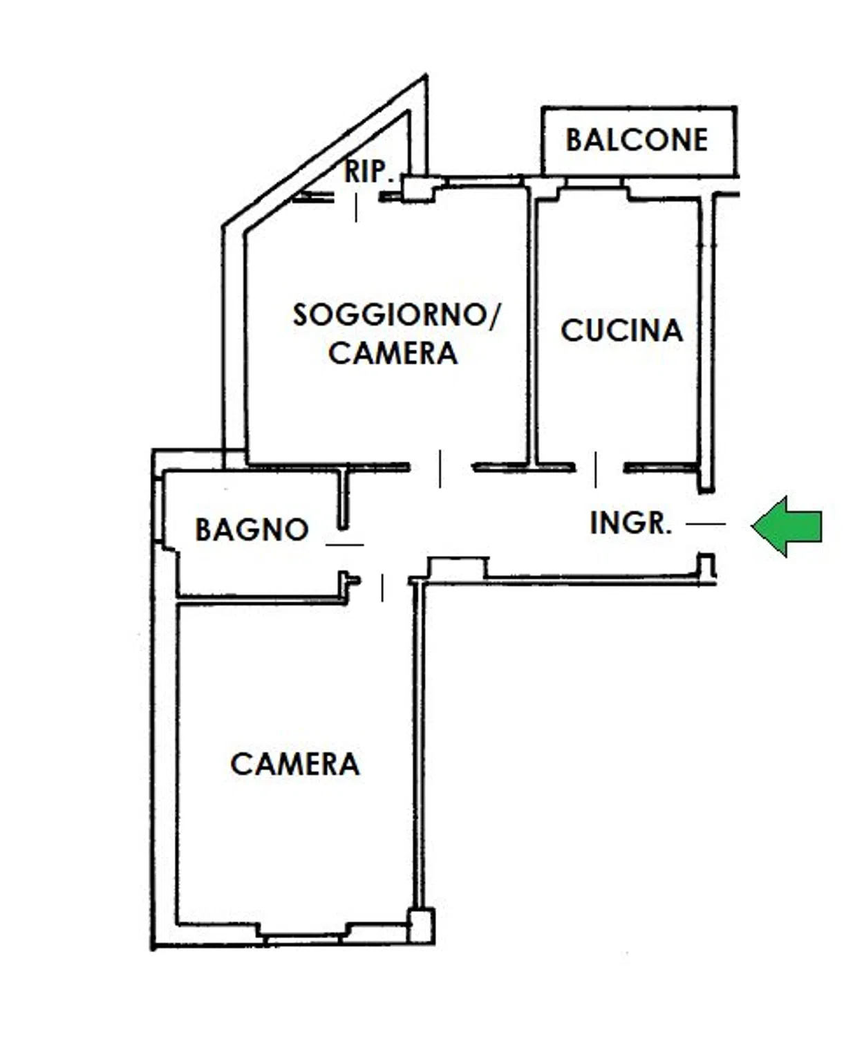 Bilocale in Quartiere Romagna - Photo 19