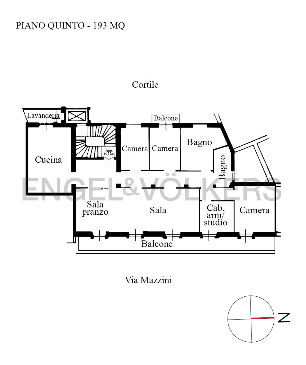 Appartamento in via Giuseppe Mazzini, 20 - Photo 20