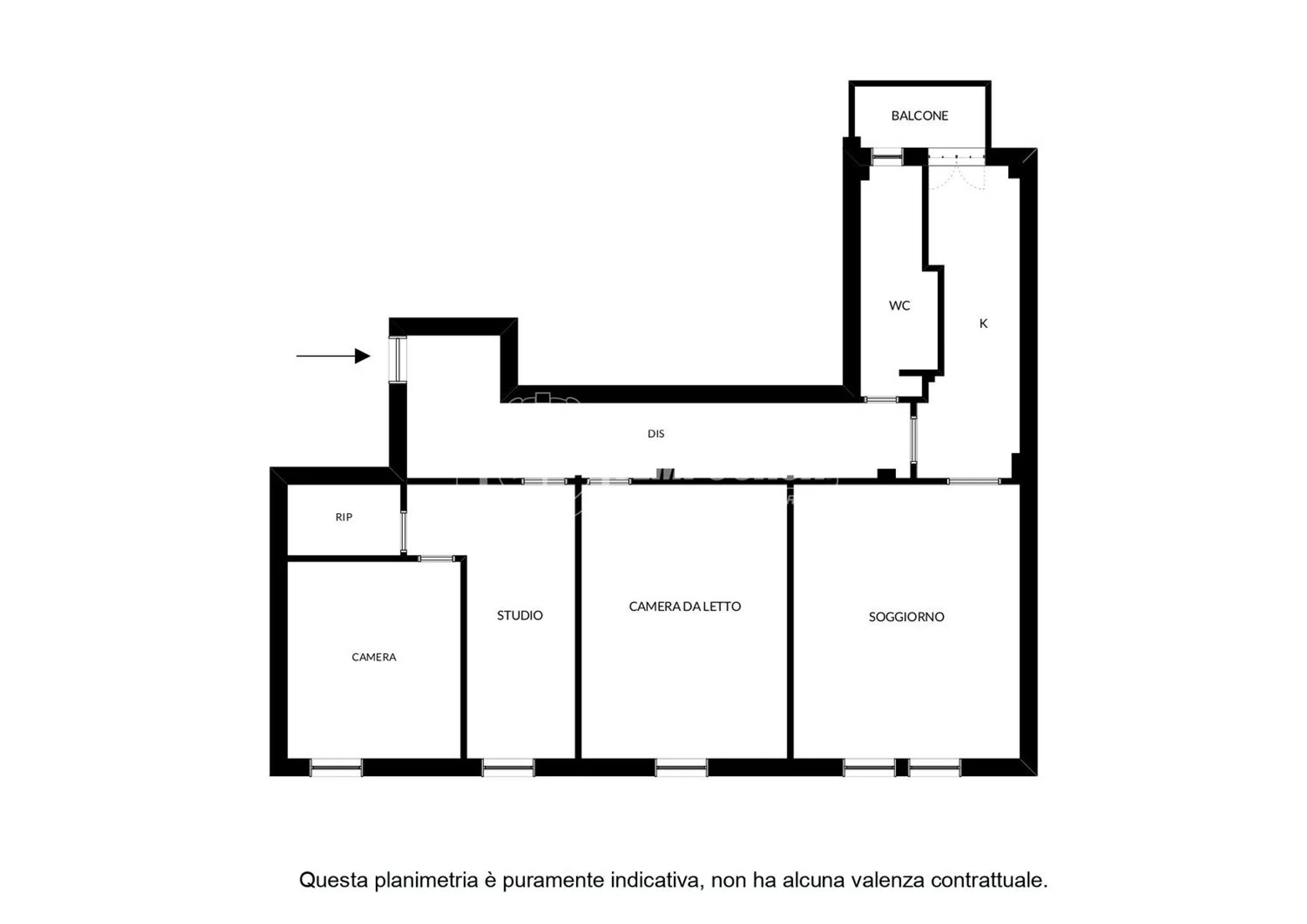 Trilocale in via Francesco dall'Ongaro, 28 - Photo 20