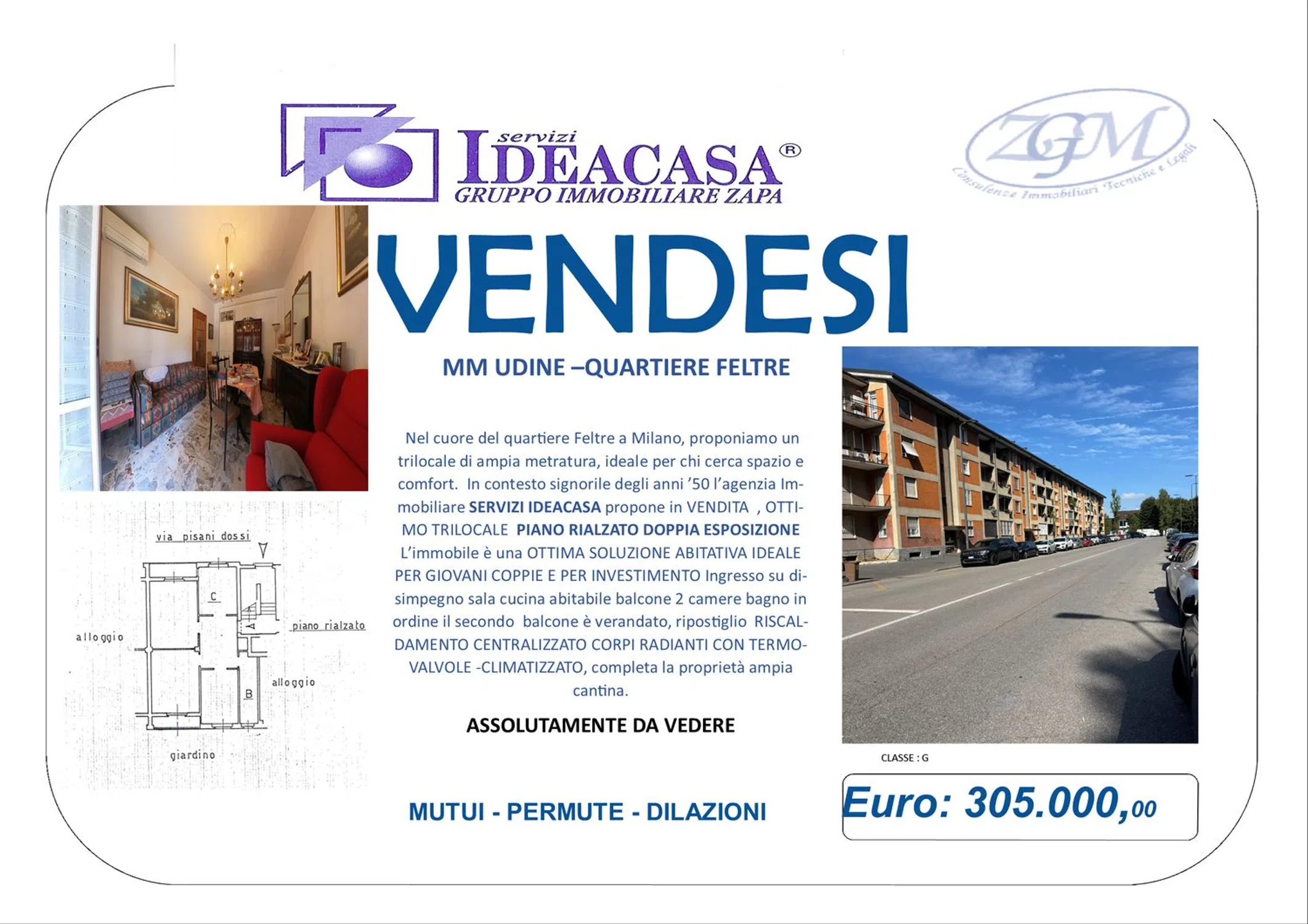 Trilocale in via Carlo Alberto Pisani Dossi, 53 - Photo 2