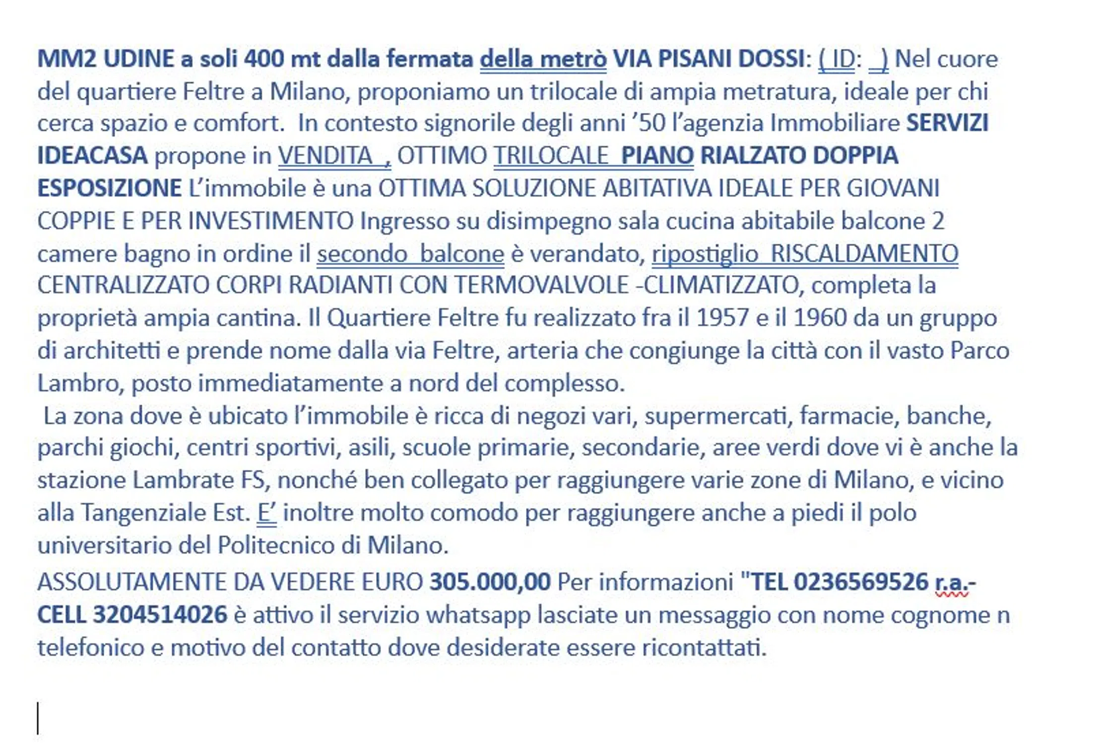 Trilocale in via Carlo Alberto Pisani Dossi, 53 - Photo 3