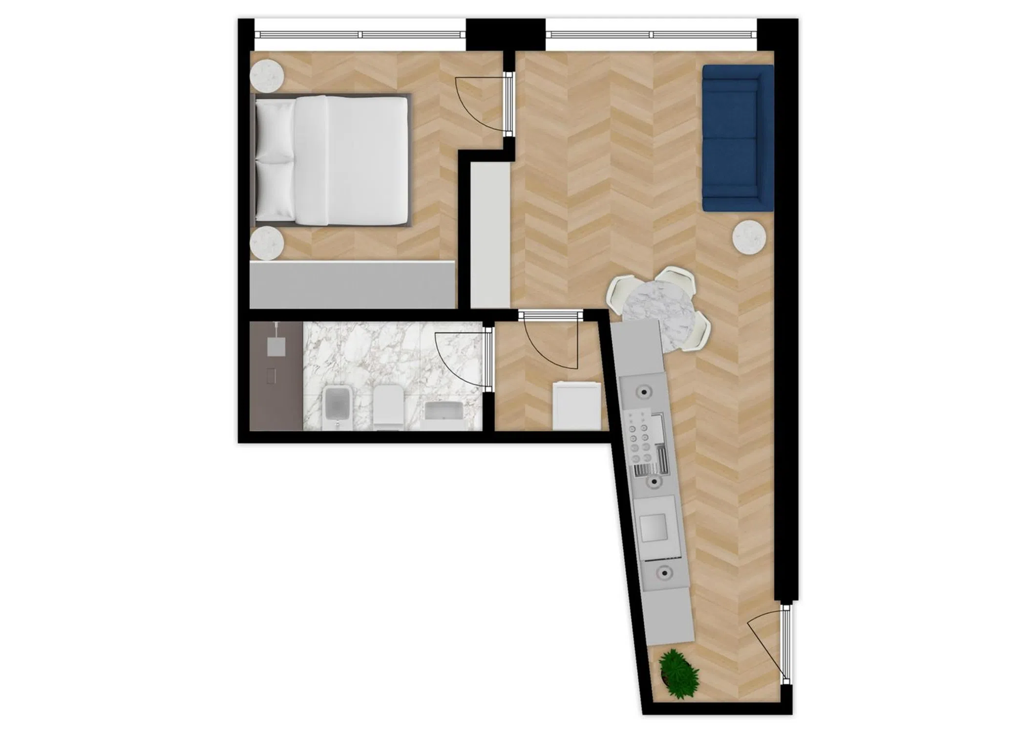 Bilocale in via Giovanni Battista Piranesi, 22 - Photo 17