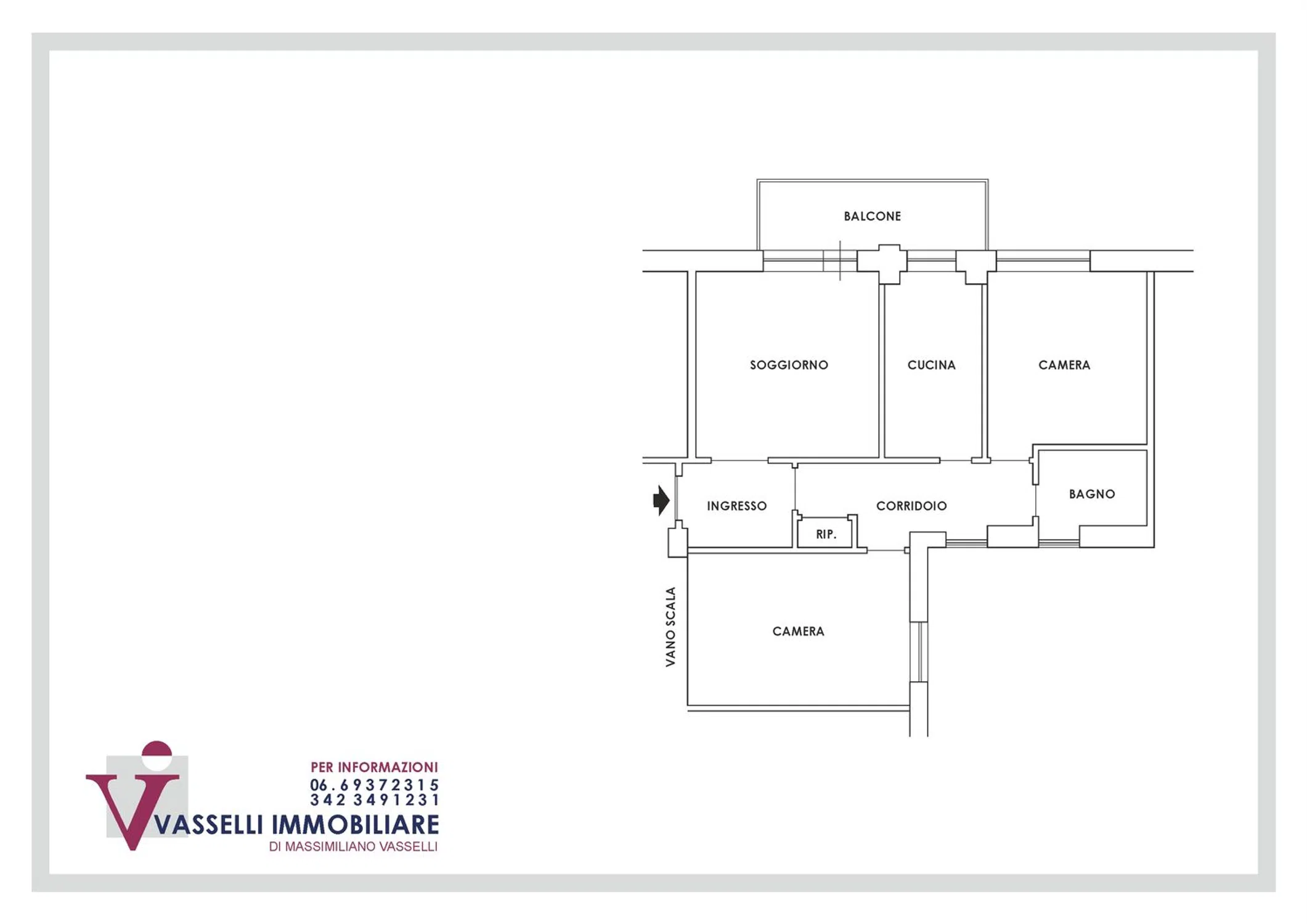 Trilocale in via Luigi Vittorio Bertarelli, 29 - Photo 5
