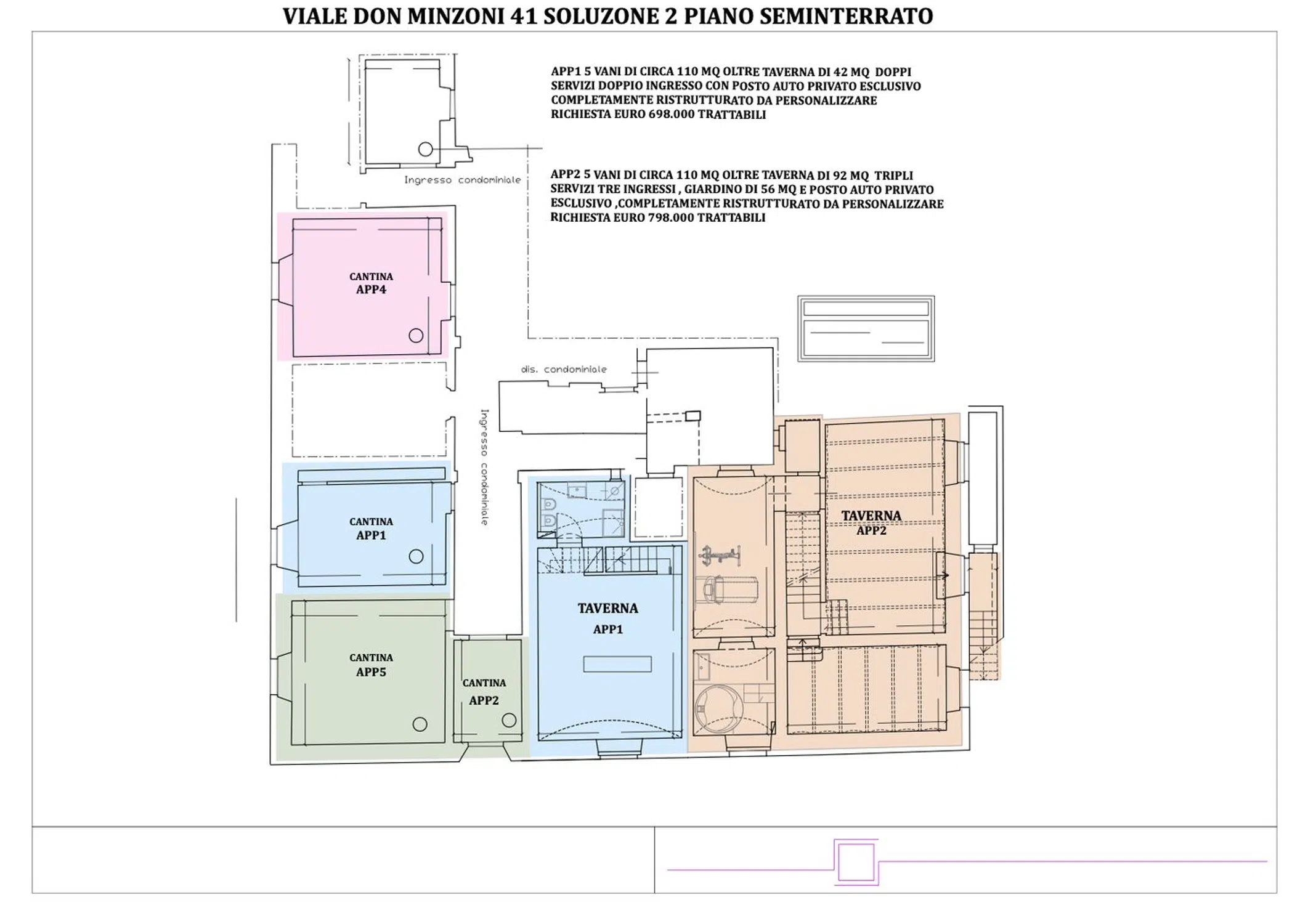 Appartamento su due piani in viale Don Giovanni Minzoni s.n.c. - Photo 18