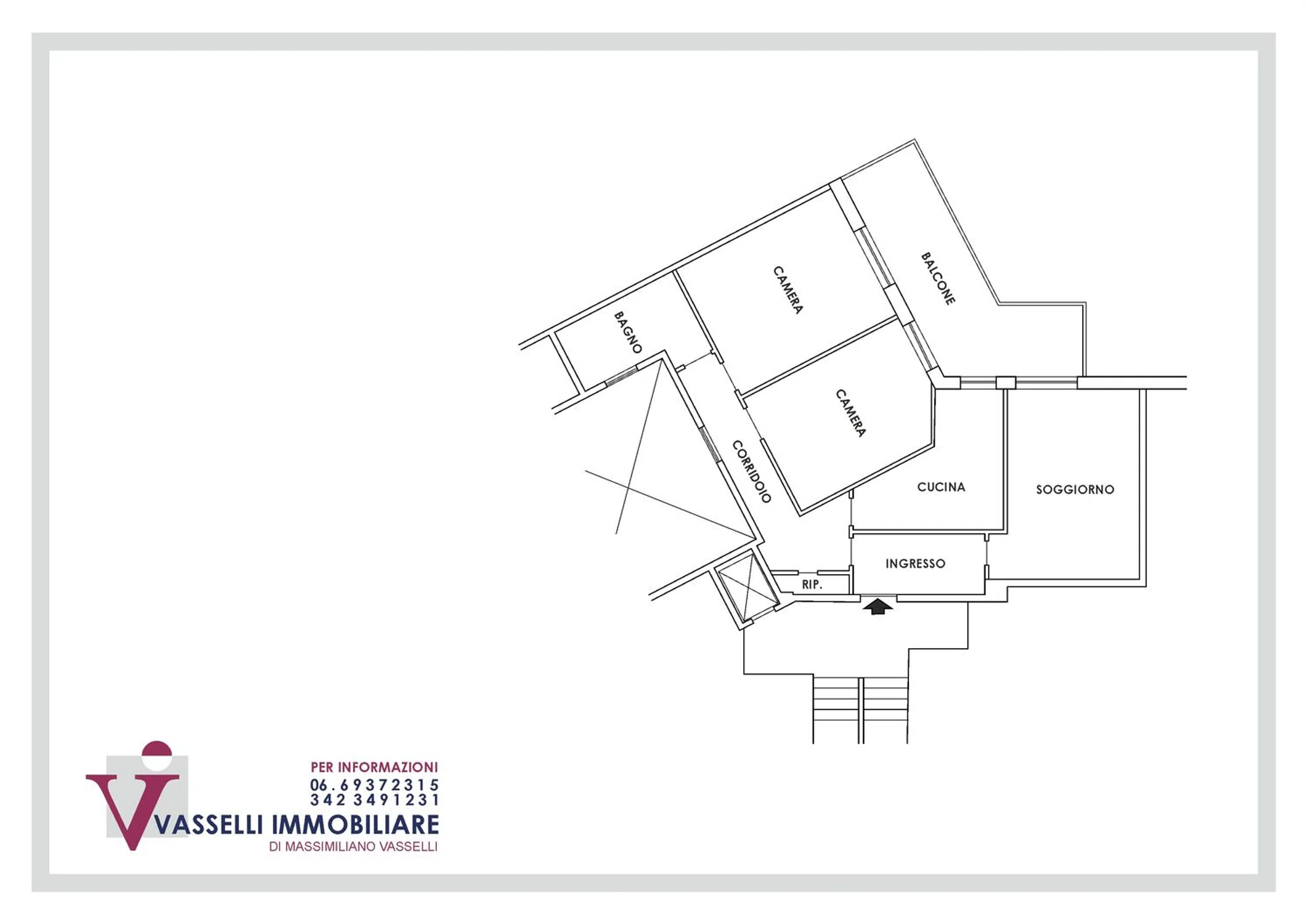 Trilocale in via Ugo Pesci, 10 - Photo 2