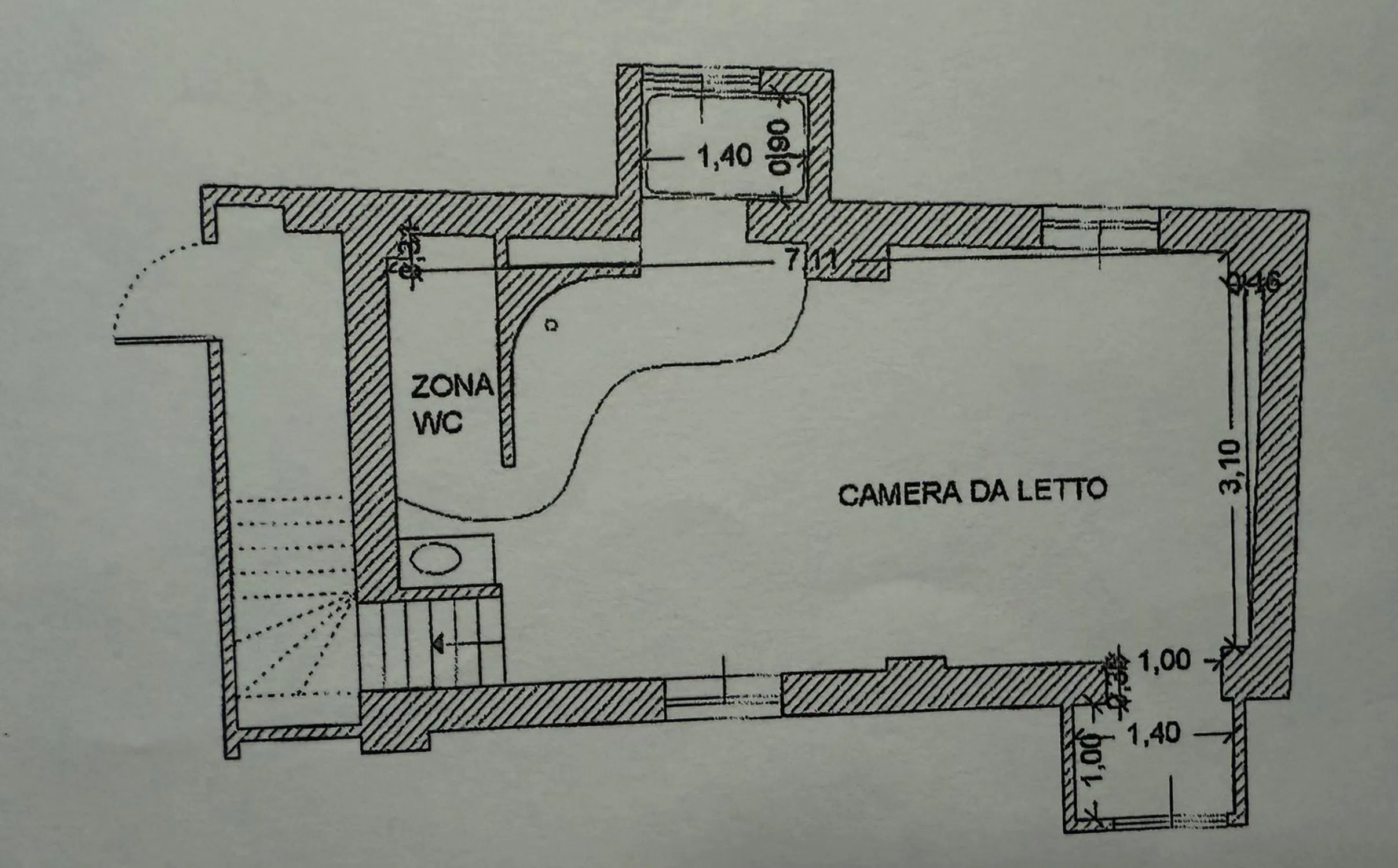 Appartamento su due piani in via Ascanio Sforza, 105 - Photo 19