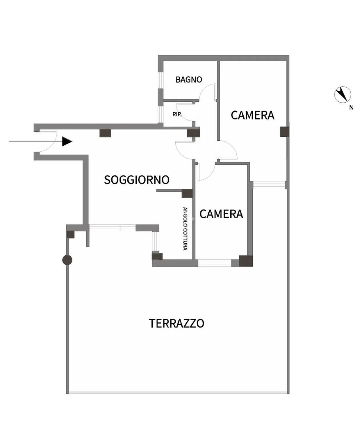 Trilocale in via Gennaro Cassiani s.n.c. - Photo 4