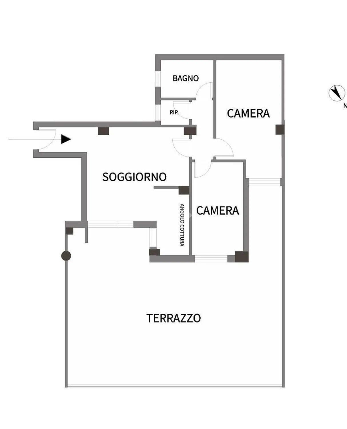 Trilocale in via Gennaro Cassiani s.n.c. - Photo 5