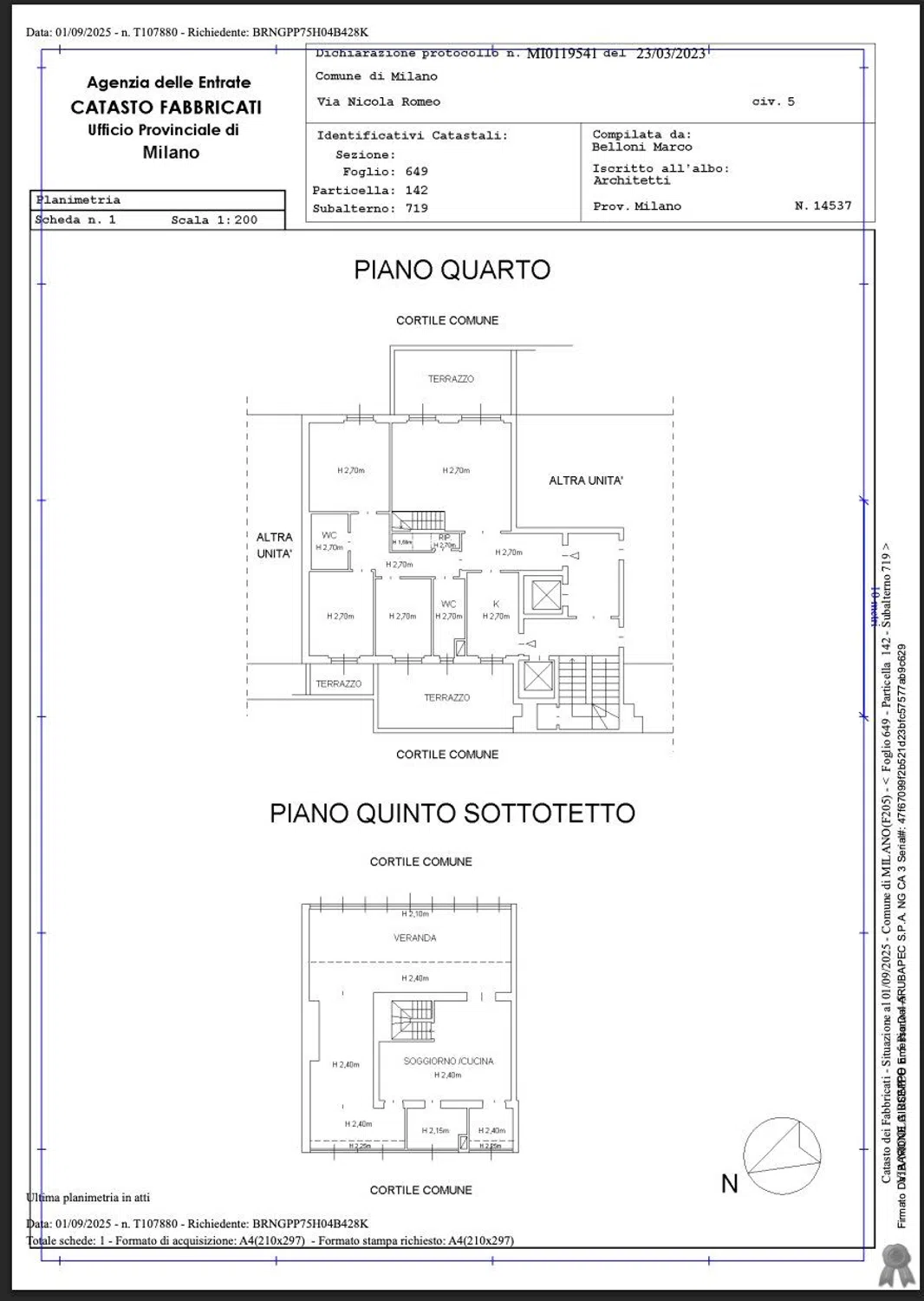 Trilocale in via Nicola Romeo, 5 - Photo 18
