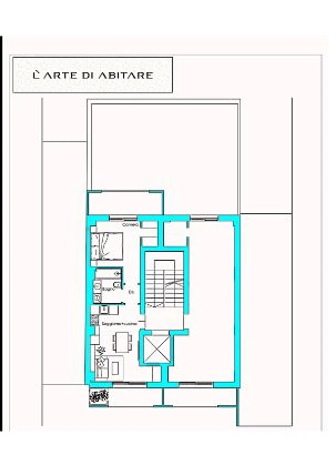 Appartamento su due piani in viale Carlo Espinasse, 46 - Photo 17