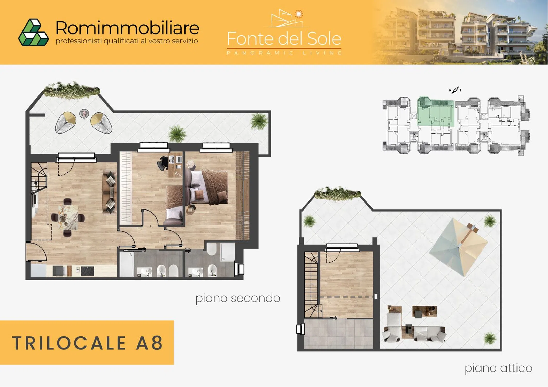 Appartamento su due piani in via di Vigna Murata s.n.c. - Photo 10
