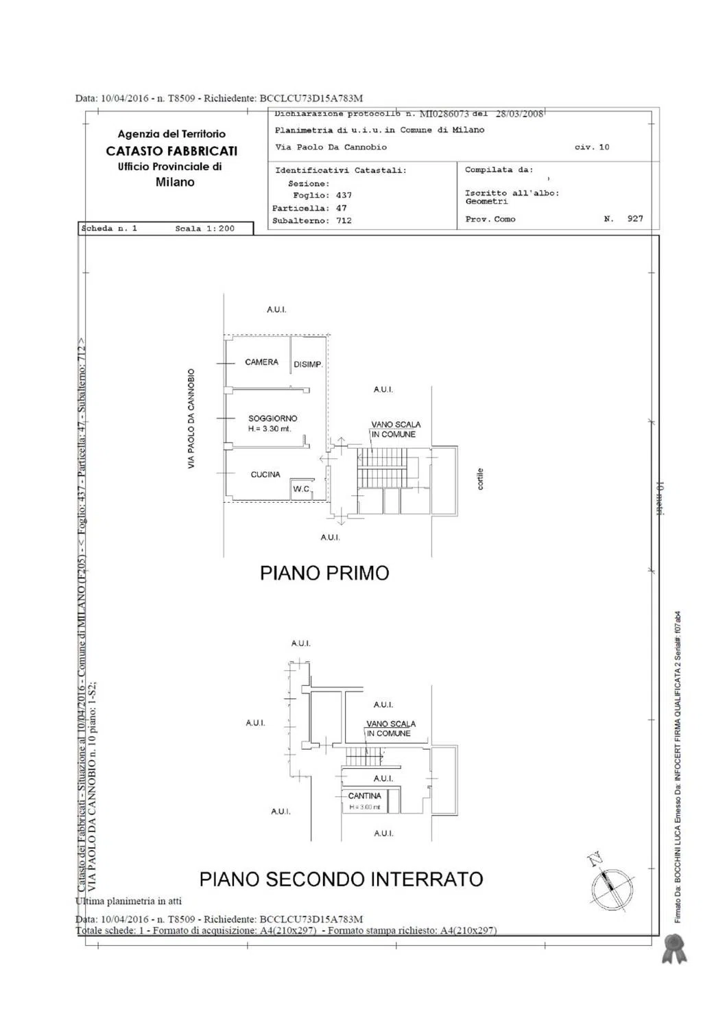 Trilocale in via Paolo da Cannobio, 10 - Photo 12