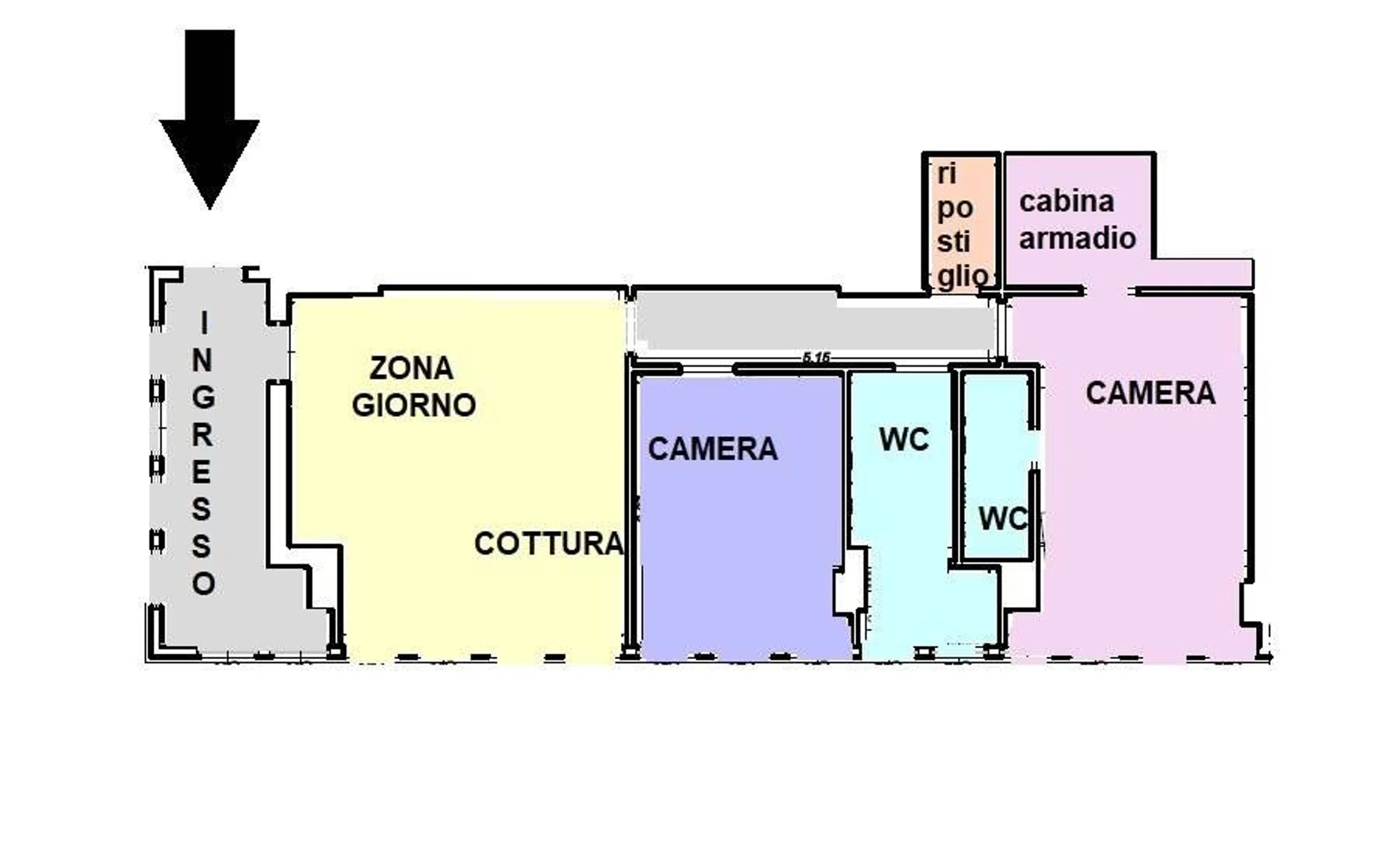 Quadrilocale in Lungarno del Tempio - Photo 2