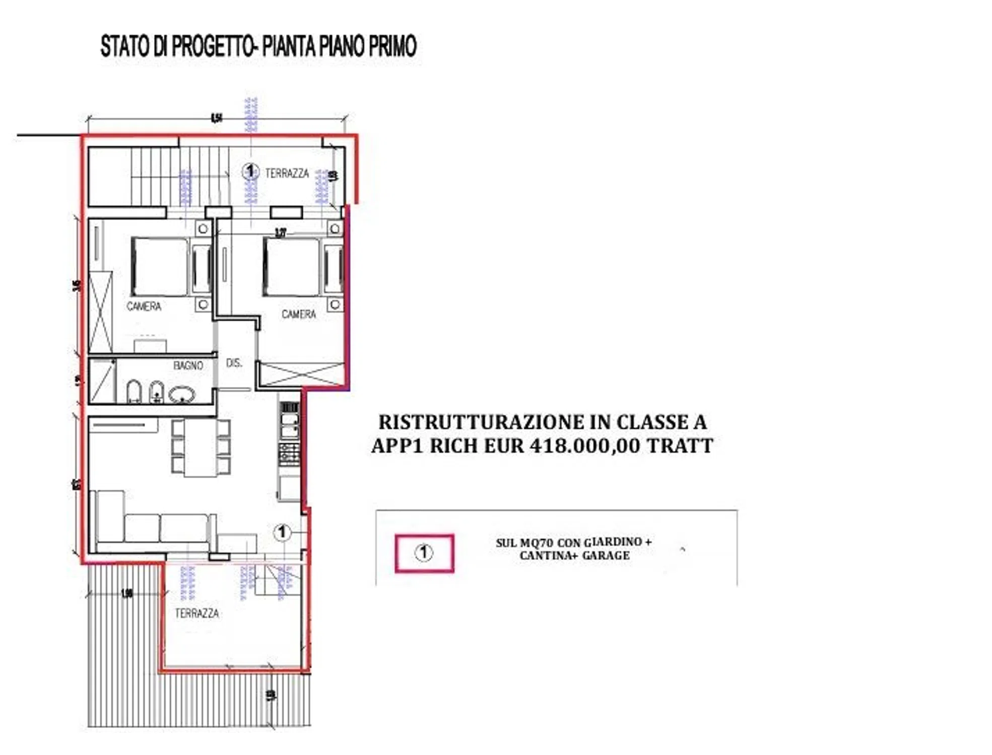 Trilocale in via Gaetano Pilati s.n.c. - Photo 10