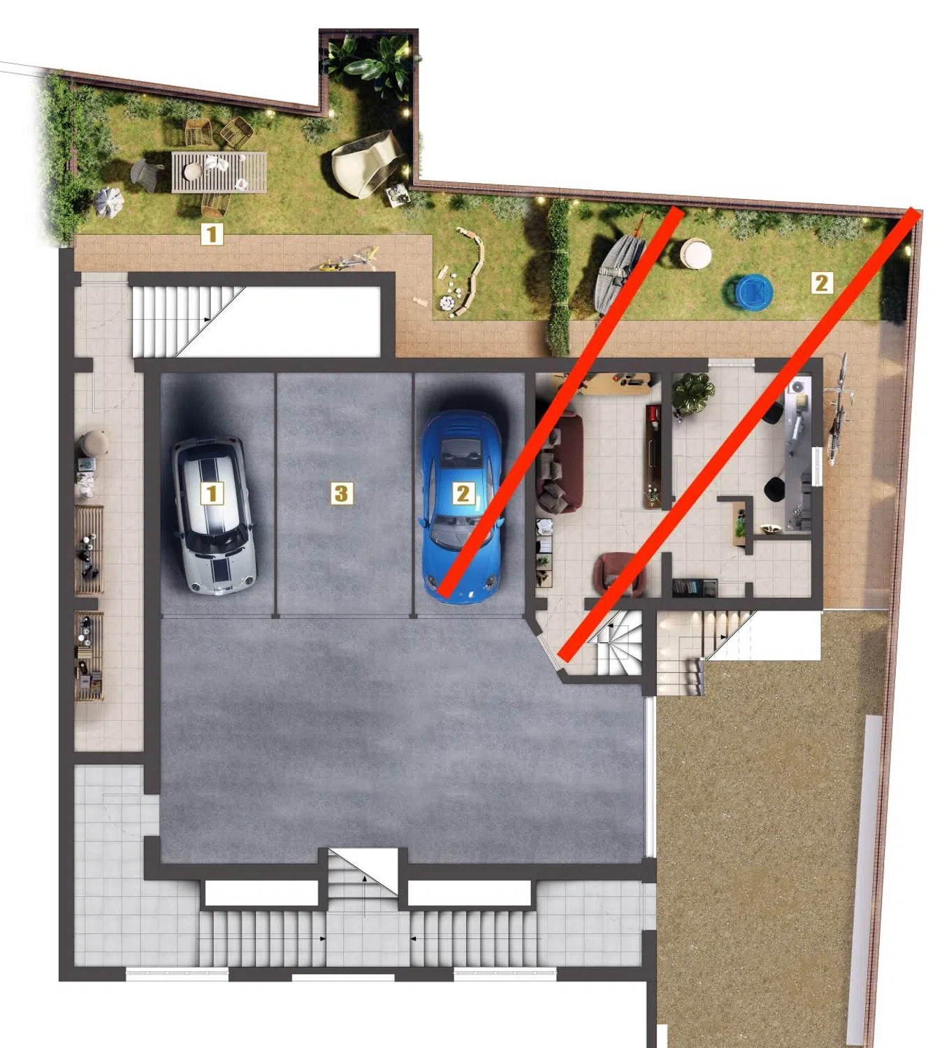 Appartamento su due piani in via Gaetano Pilati - Photo 20