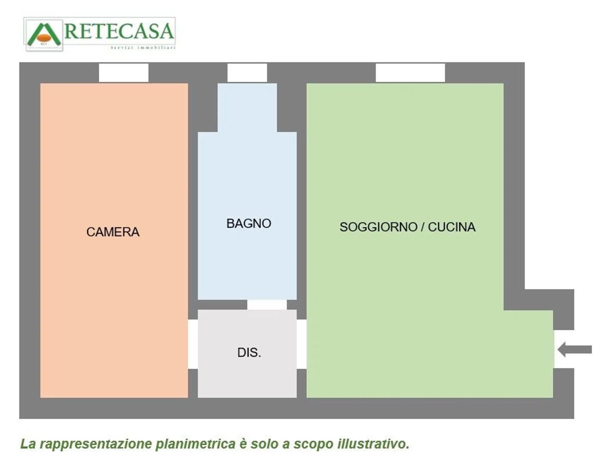 Bilocale in via Giovanni Pezzotti, 10 - Photo 19